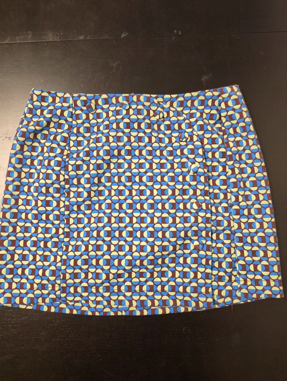 Urban Outfitters Geometric Print Mini Skirt